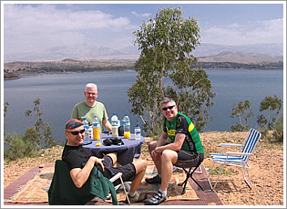 Lunch by the lake