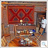 Toubkal Lodge dining area