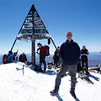 The summit of Jbel Toubkal