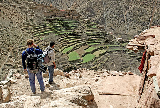 Trekking to Azzaden Trekking Lodge