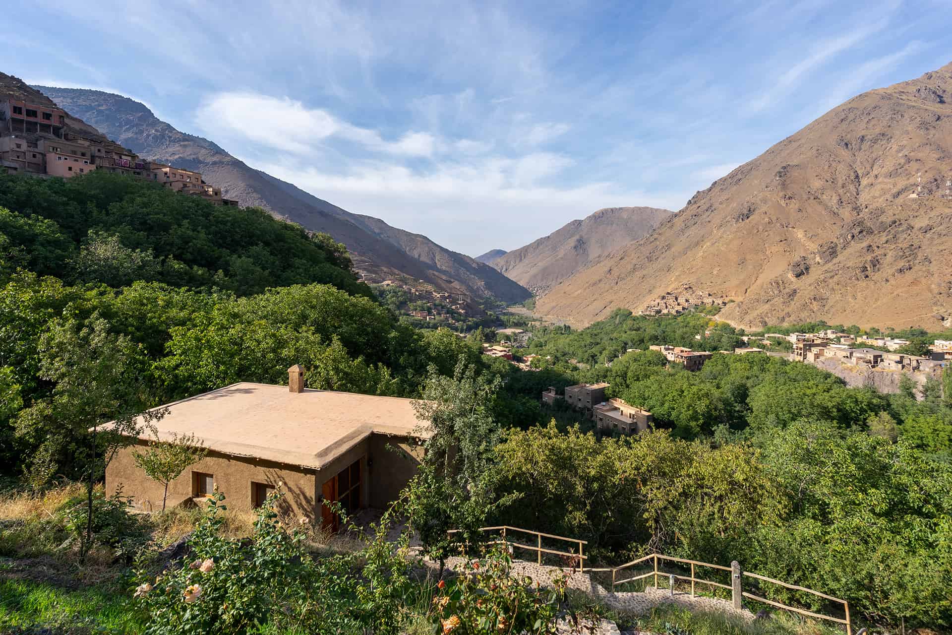 Berber Lodge in situ, Kasbah du Toubkal