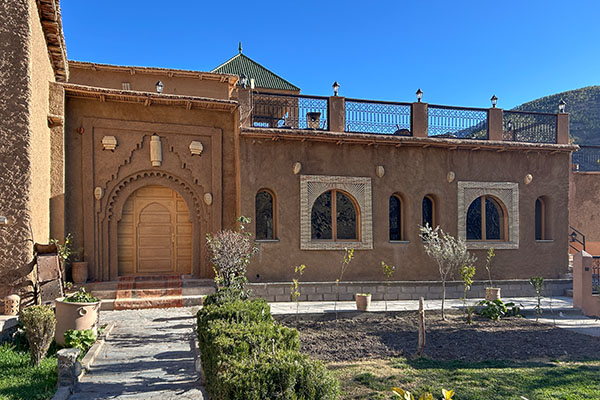Kasbah du Toubkal's new door