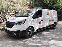 The new ambulance