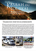 Kasbah du Toubkal Magazine cover