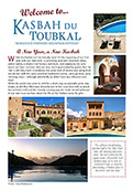 Kasbah du Toubkal Magazine cover