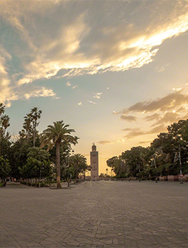 Marrakech in lockdown