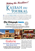 Kasbah du Toubkal Magazine cover