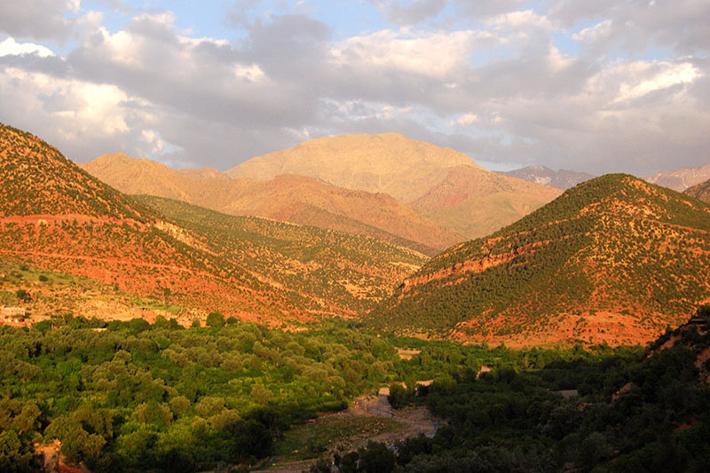 Scenery on the way to the Kasbah