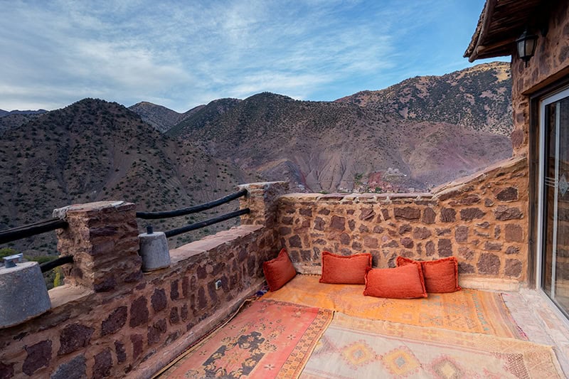 Azzaden Trekking Lodge terrace