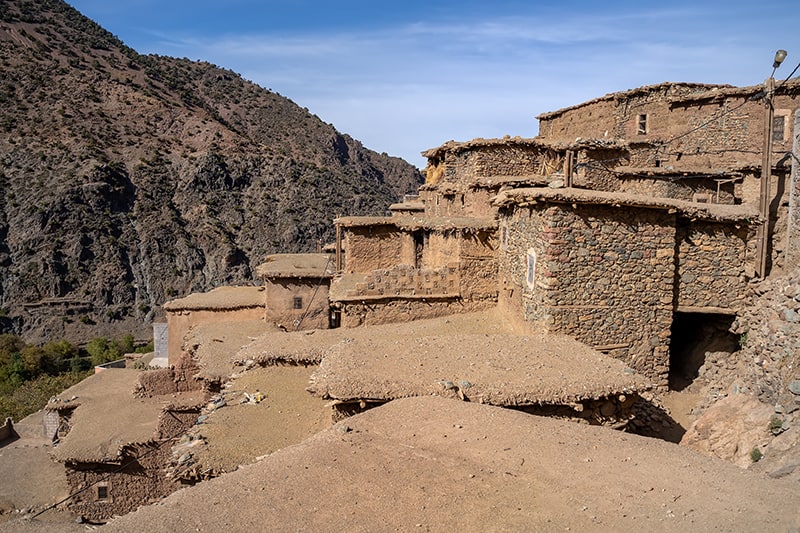 Traditional Berber villages, Azzaden Valley
