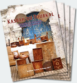 Covers of the twelfth edition of the Kasbah du Toubkal magazine
