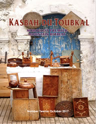 The cover of the twelfth edition of the Kasbah du Toubkal magazine