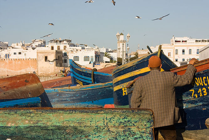 Fishing boats, Essaouira